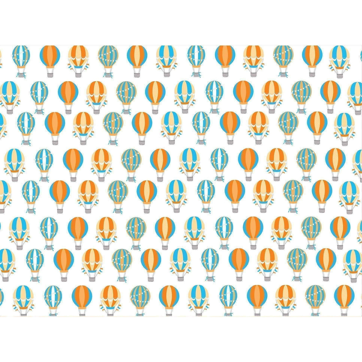 Bear and Hot Air Balloons 2 Pack Receiving Blankets - HoneyBug