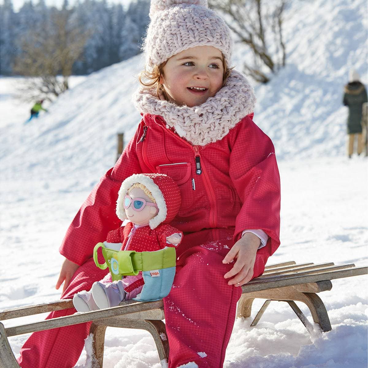 Summer Meadow Doll Bike Seat - HoneyBug