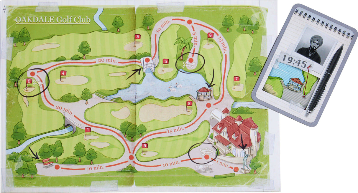 The Key: Murder at the Oakdale Club - HoneyBug