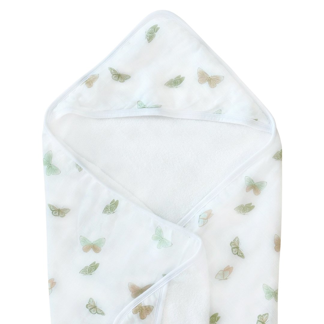 Hooded Towel - Busy Bees - HoneyBug