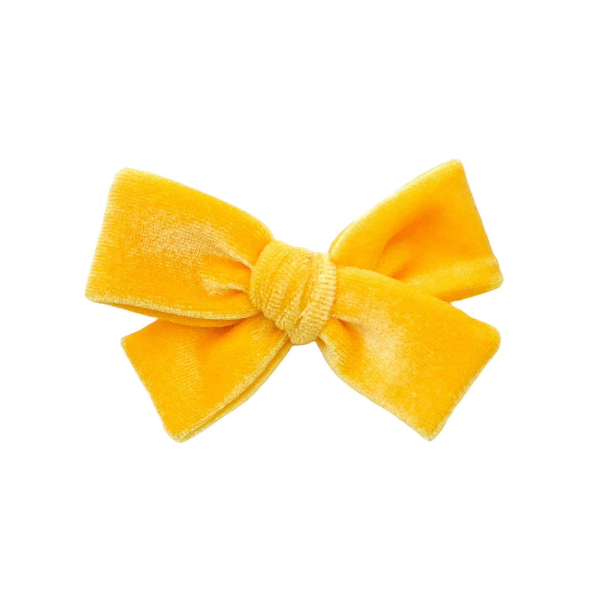 Canary Yellow Velvet Pinwheel - HoneyBug