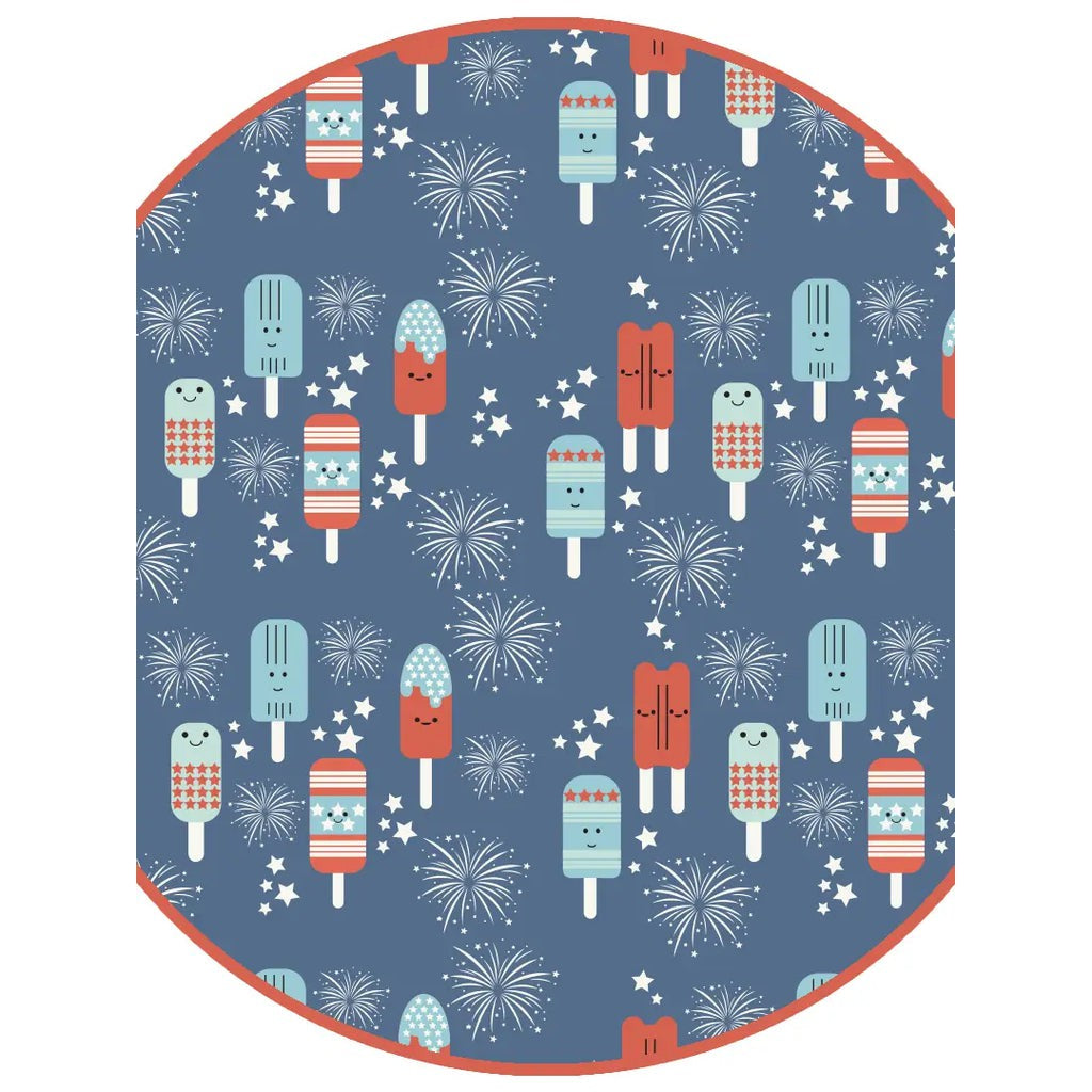 Party Pop Fireworks Convertible Baby Pajama - HoneyBug