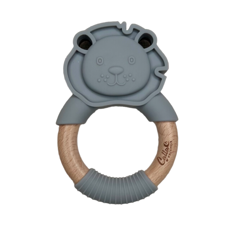Lion Silicone Teether