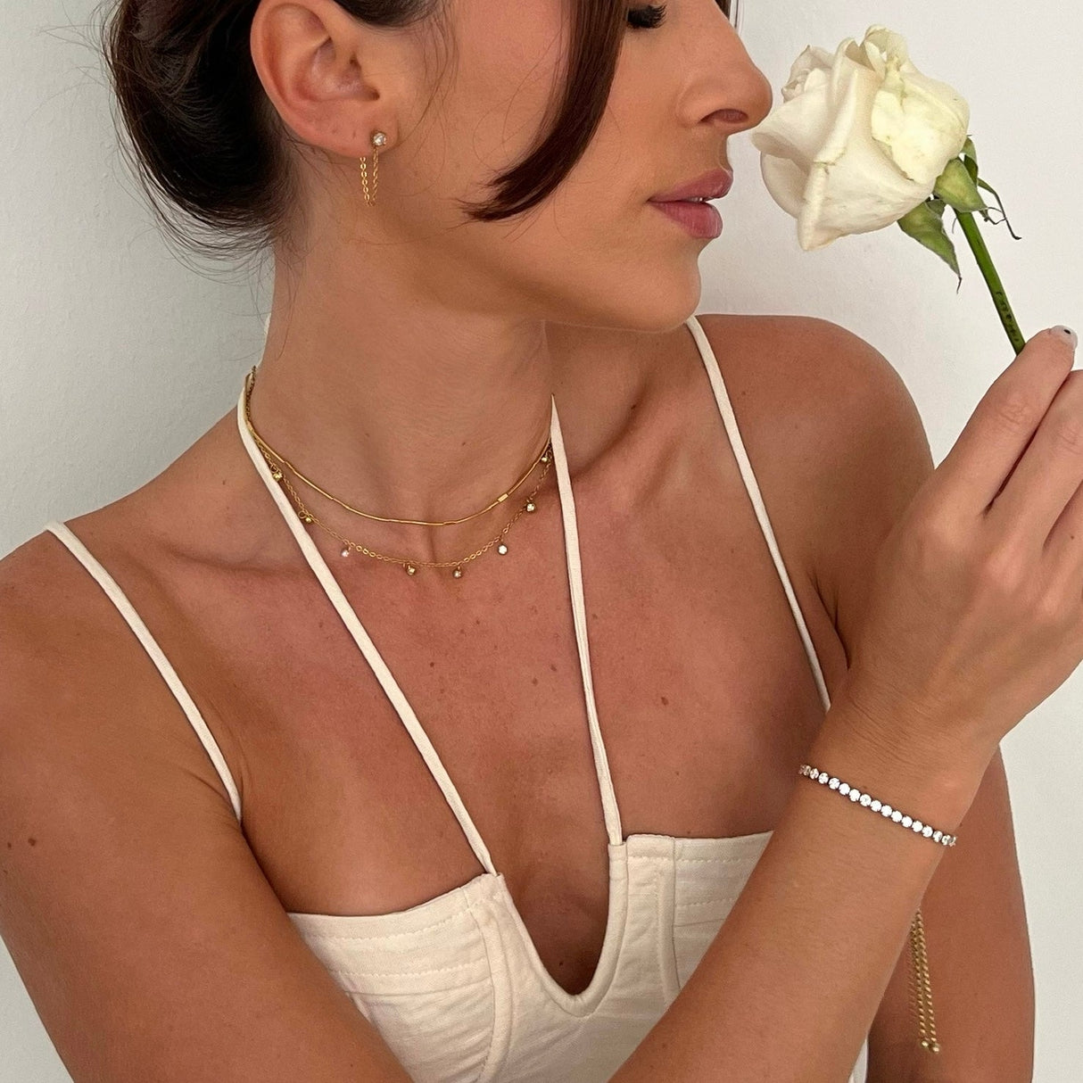 Jodie Tennis Bracelet - HoneyBug