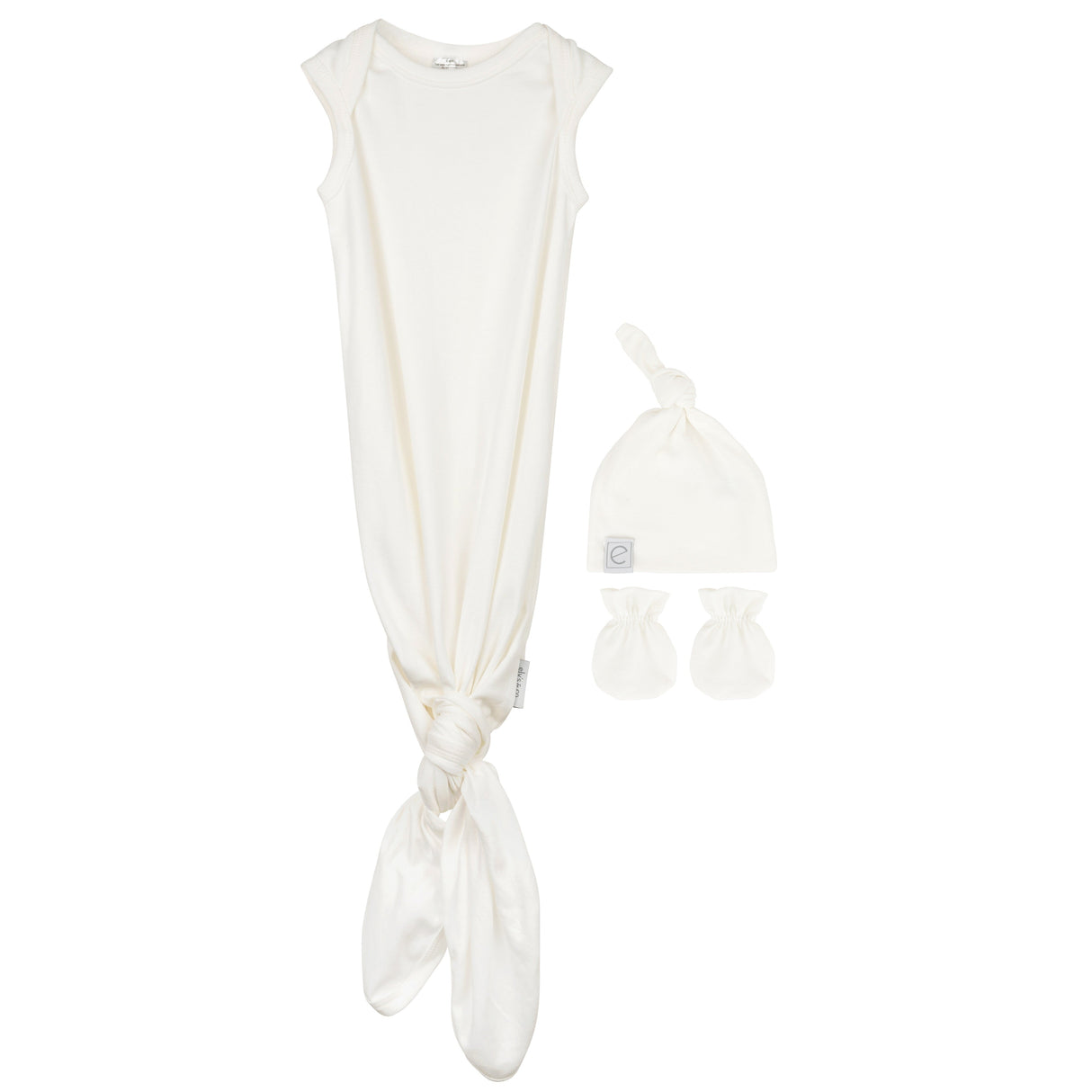 Knot Wearable Blanket, Knot Hat & Mitten Set - HoneyBug