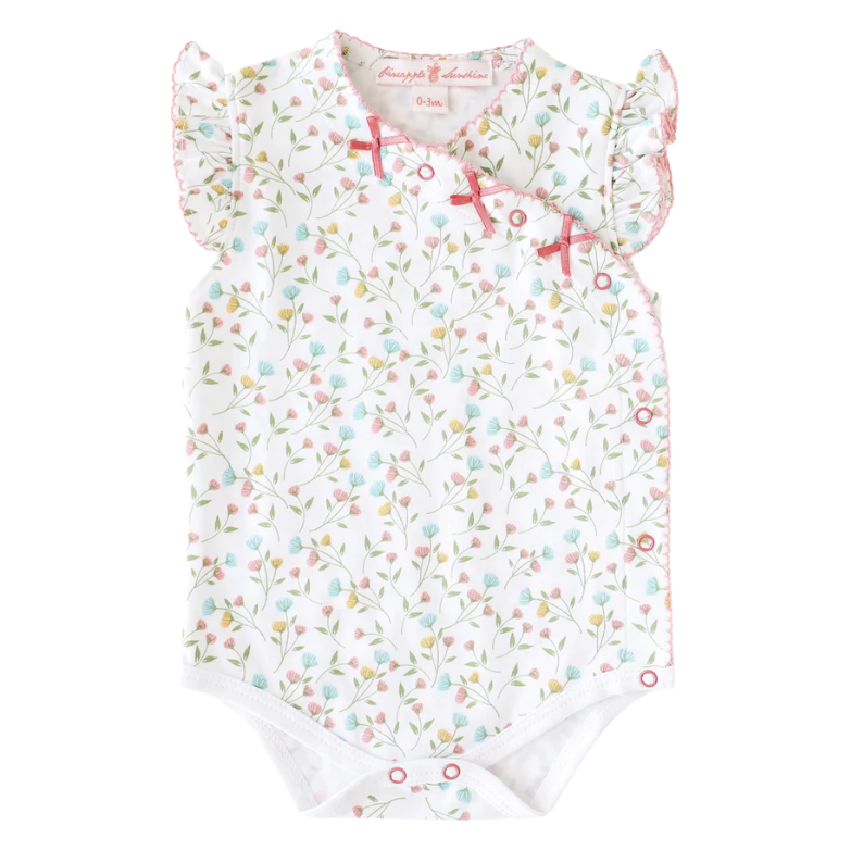 Pink Arabella Onesie with Bows