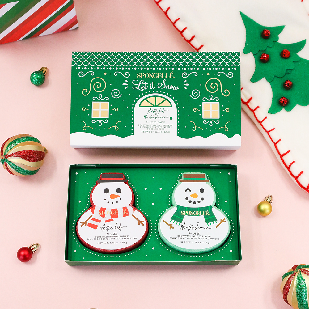 Let It Snow | Holiday Snowman Gift Set - HoneyBug