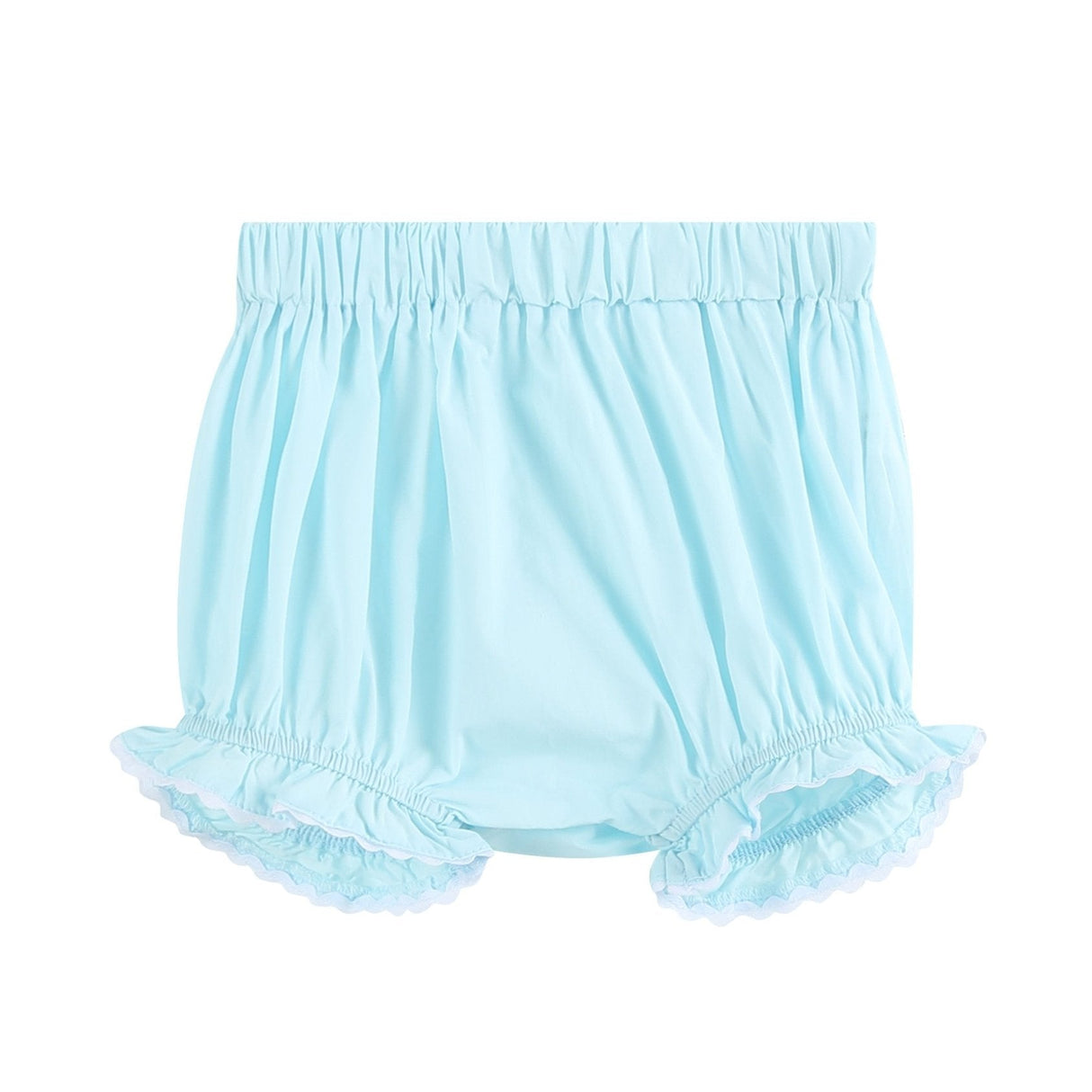 Light Blue Daisy Smocked Dress and Bloomer Set