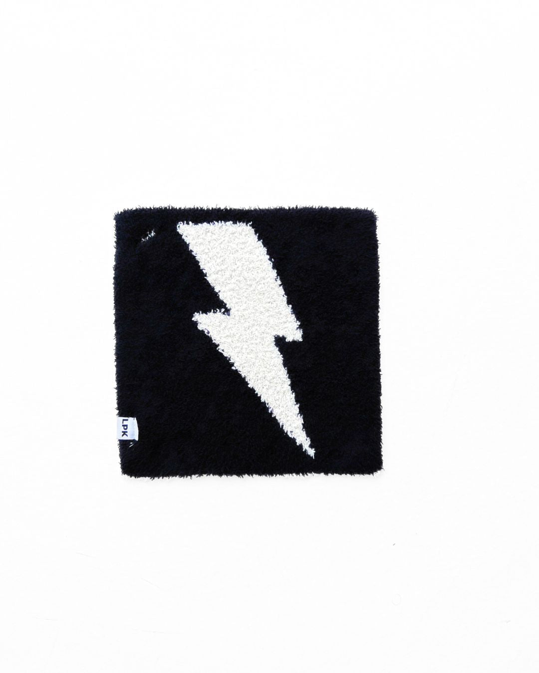 Lightning Bolt Plush Lovey | Black - HoneyBug