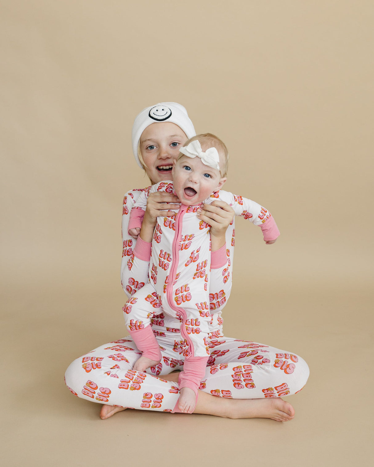 Bamboo Zip Romper | Lil Sis - HoneyBug