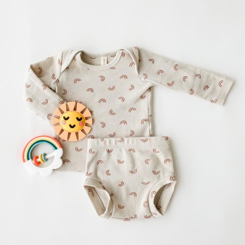 Little Rainbow Baby Teether Toy Set - HoneyBug