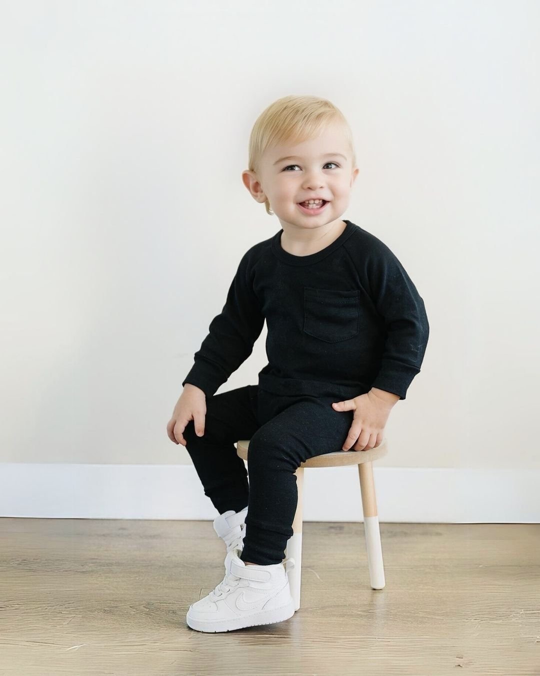 Lounge Set | Black - HoneyBug