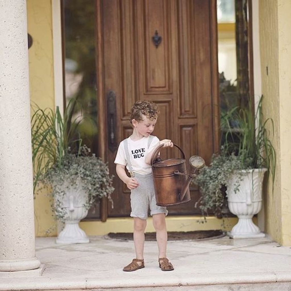 Love Bug Organic Kids Graphic T-Shirt Short Sleeve - HoneyBug