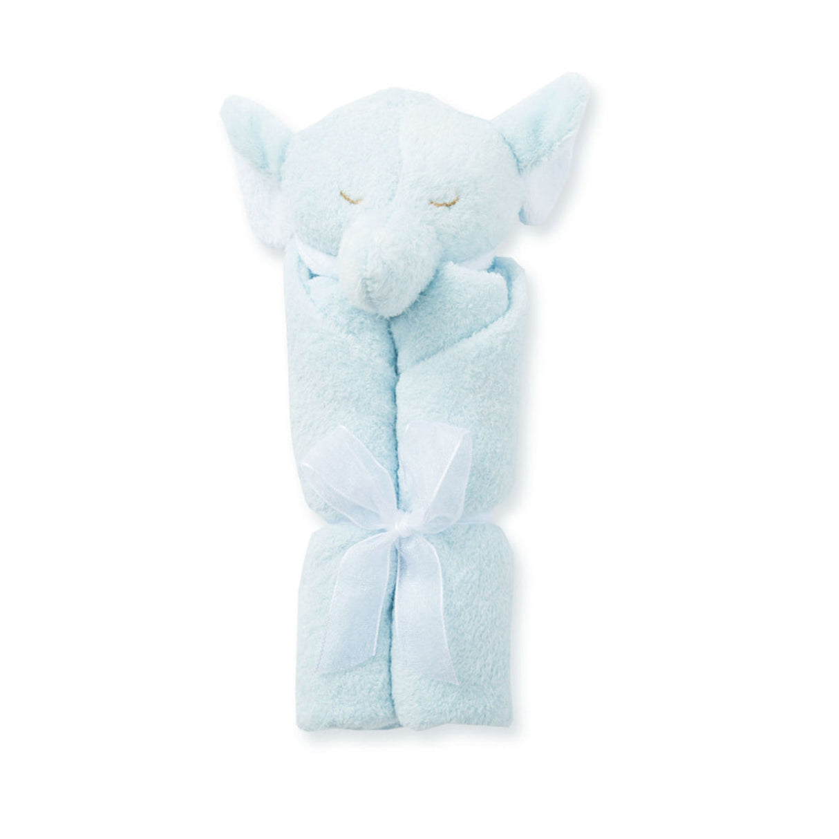Lovie Blankie - Elephant Blue - HoneyBug