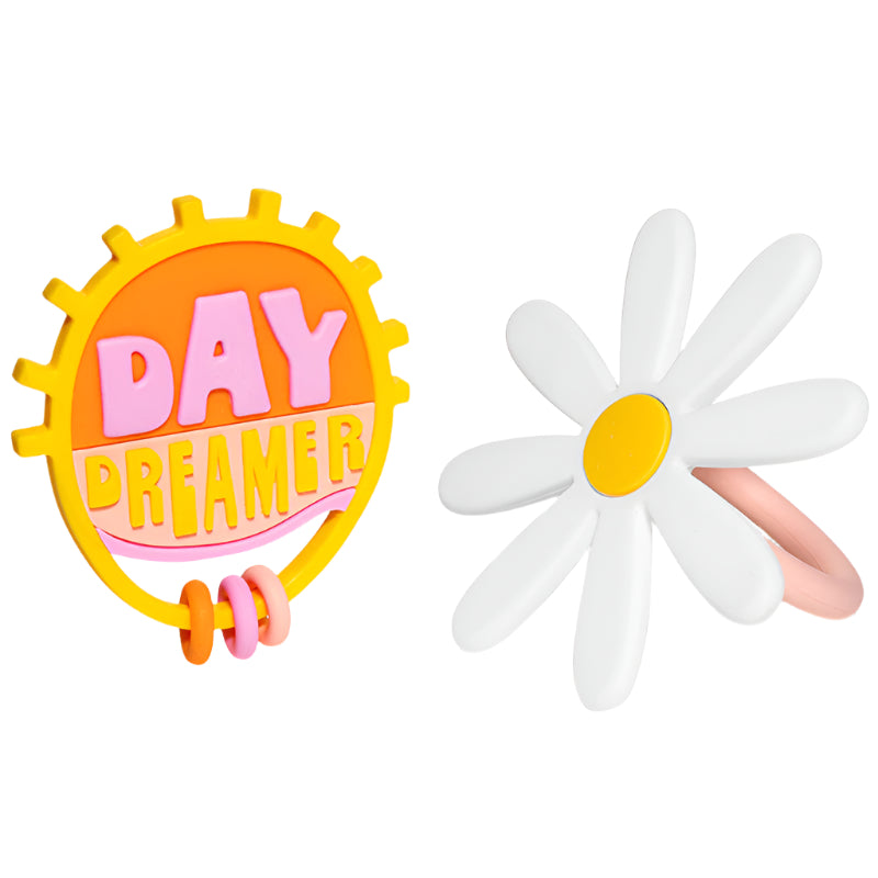 Flower Child Baby Teether Toy Set - HoneyBug