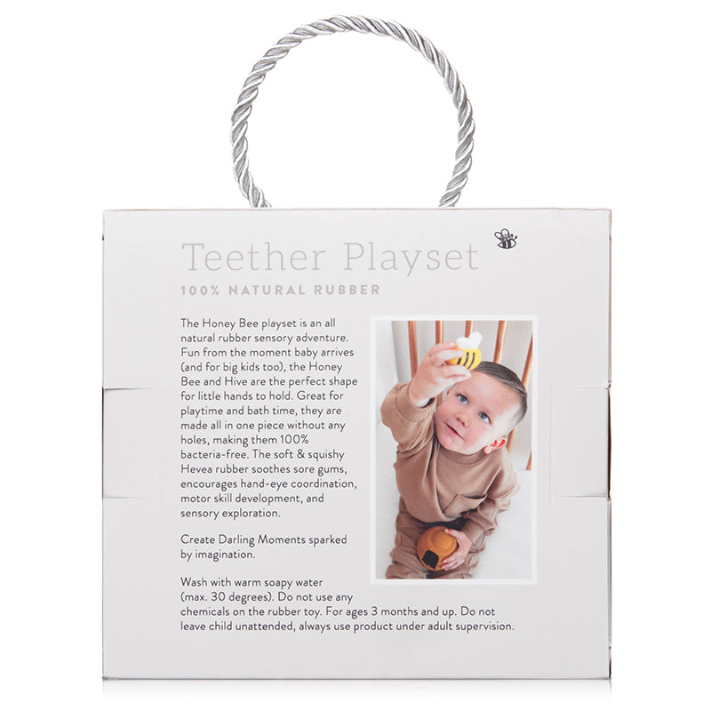 Honey Bee Teether Toy Playset - HoneyBug