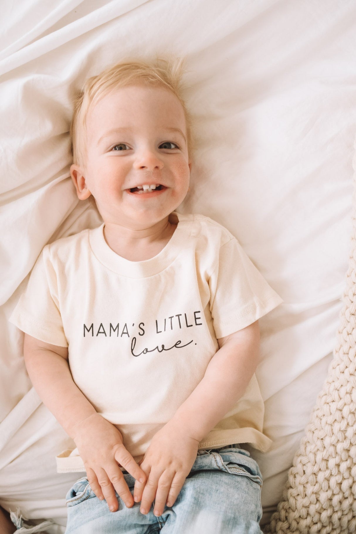 Mama's Little Love Organic Cotton Kids T-Shirt - HoneyBug