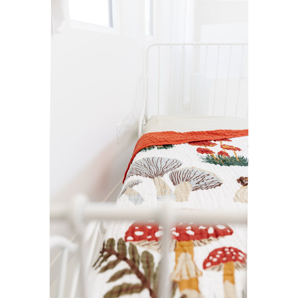 Large Mushroom Throw Blanket - HoneyBug