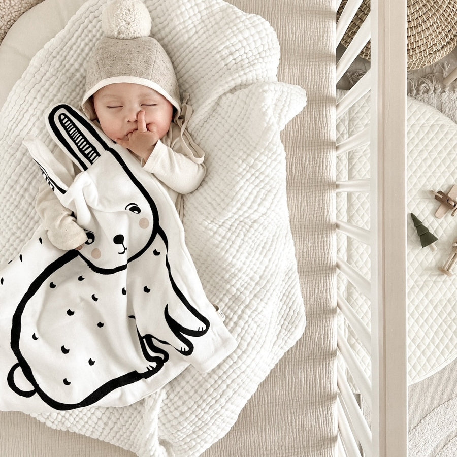 Organic Snuggle Blanket - Bear - HoneyBug