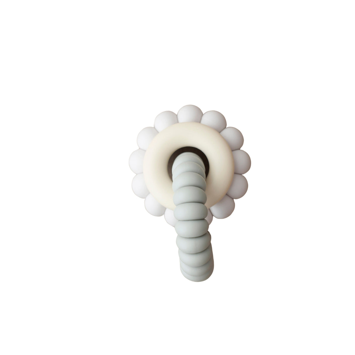 Double Freezer Teether - Luna Flower | Ivory - HoneyBug