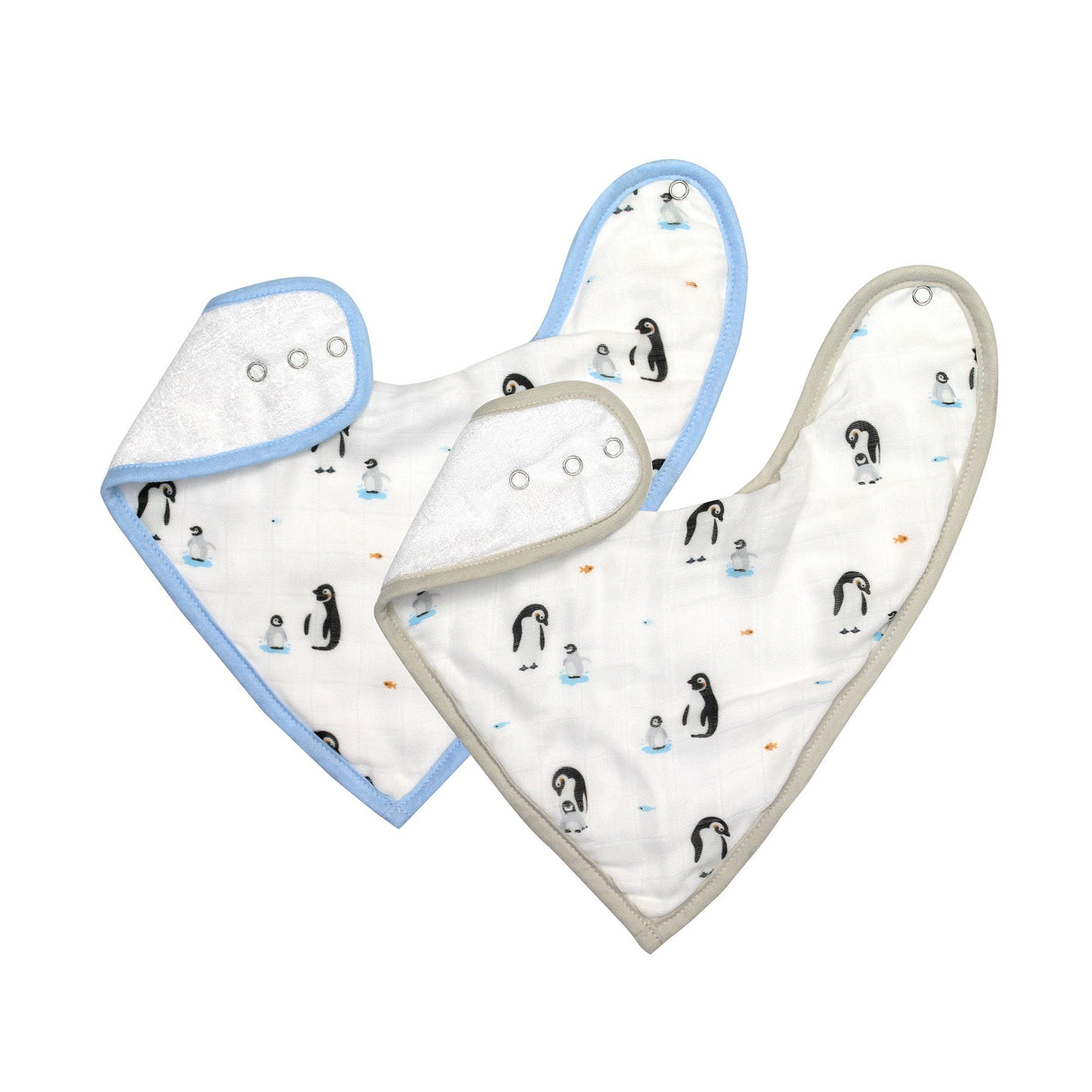 Penguin Bib Set - HoneyBug