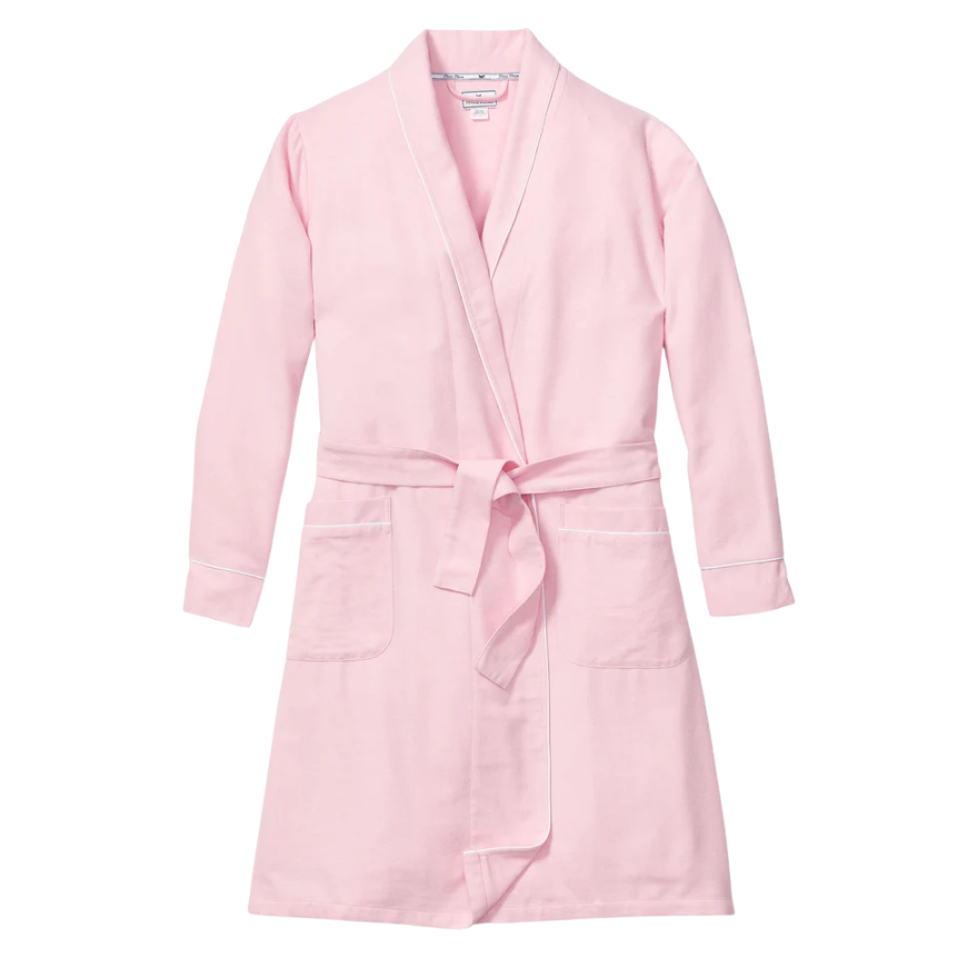 Women's Flannel Robe in Pink