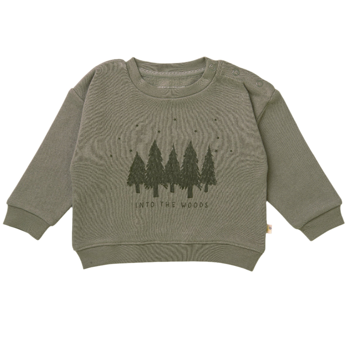 Organic Kids Sweatshirt - Woods - HoneyBug