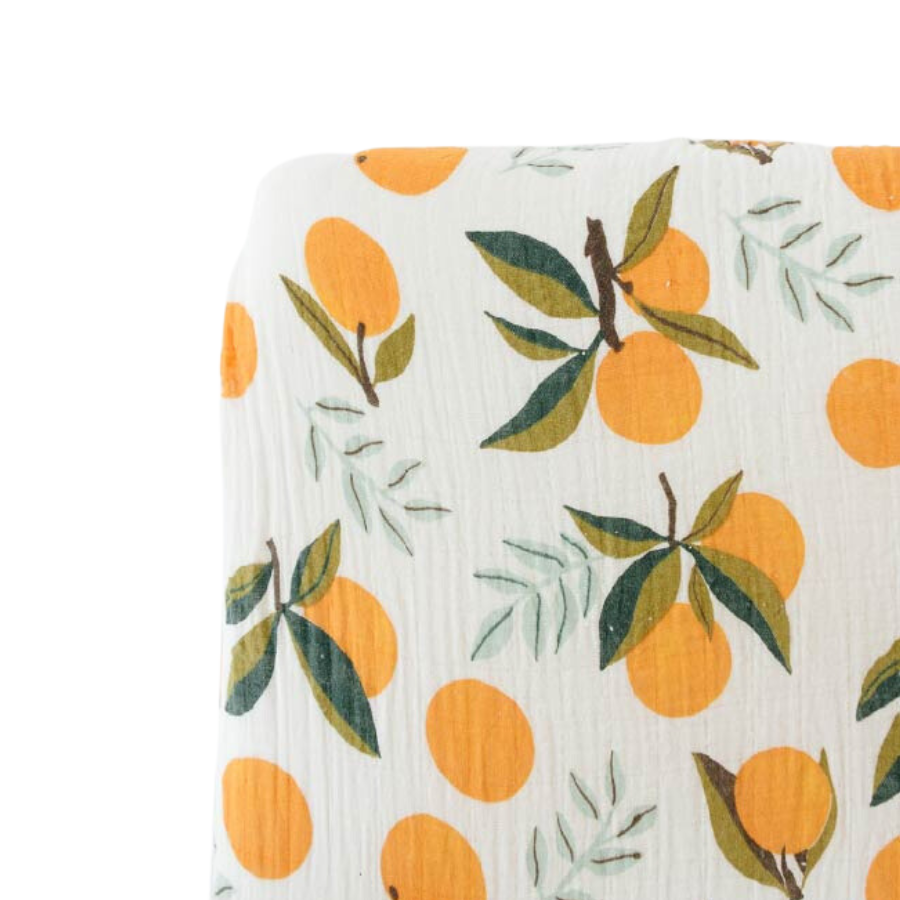 Clementine Crib Sheet - HoneyBug