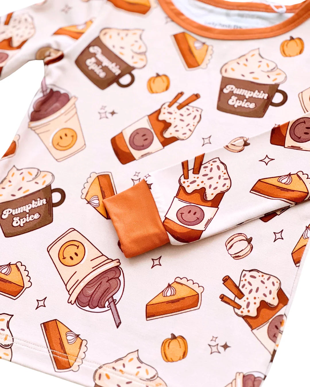 Bamboo Two Piece Set | Pumpkin Spice - HoneyBug