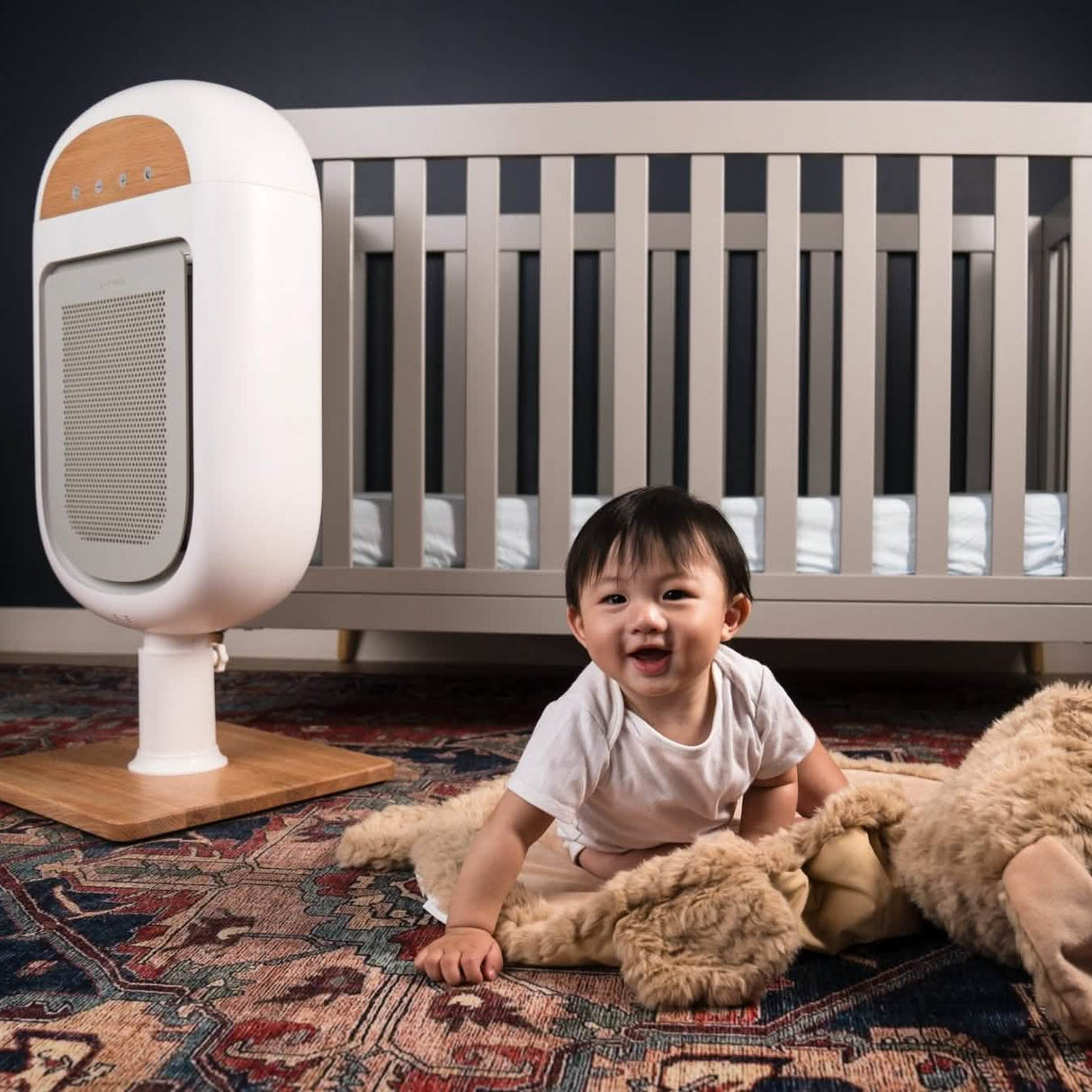 Sereniby Medical-Grade Nursery Purifier with SafeFlow™ Technology