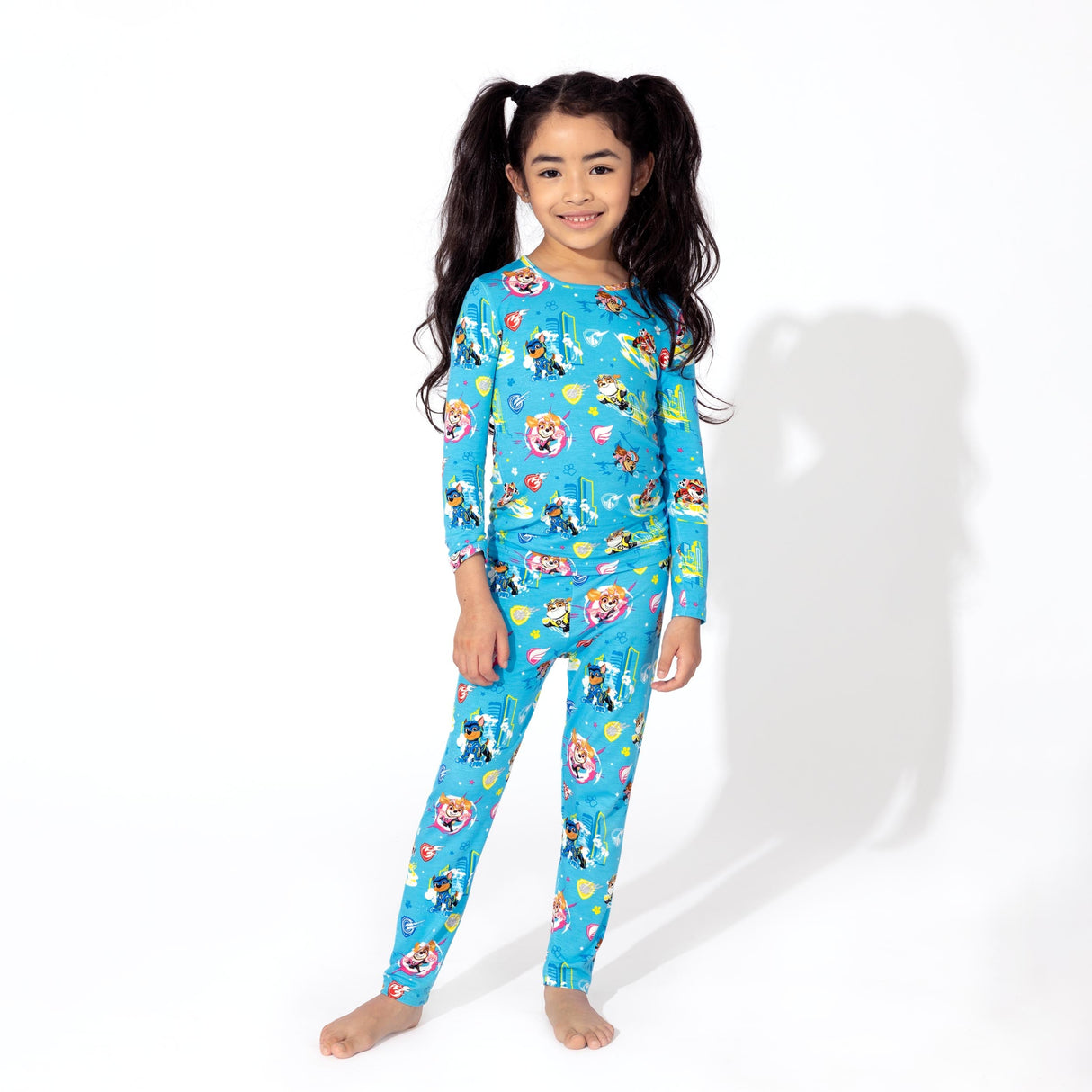 PAW Patrol: The Mighty Movie - Mighty Pups Bamboo Kids Pajamas - HoneyBug