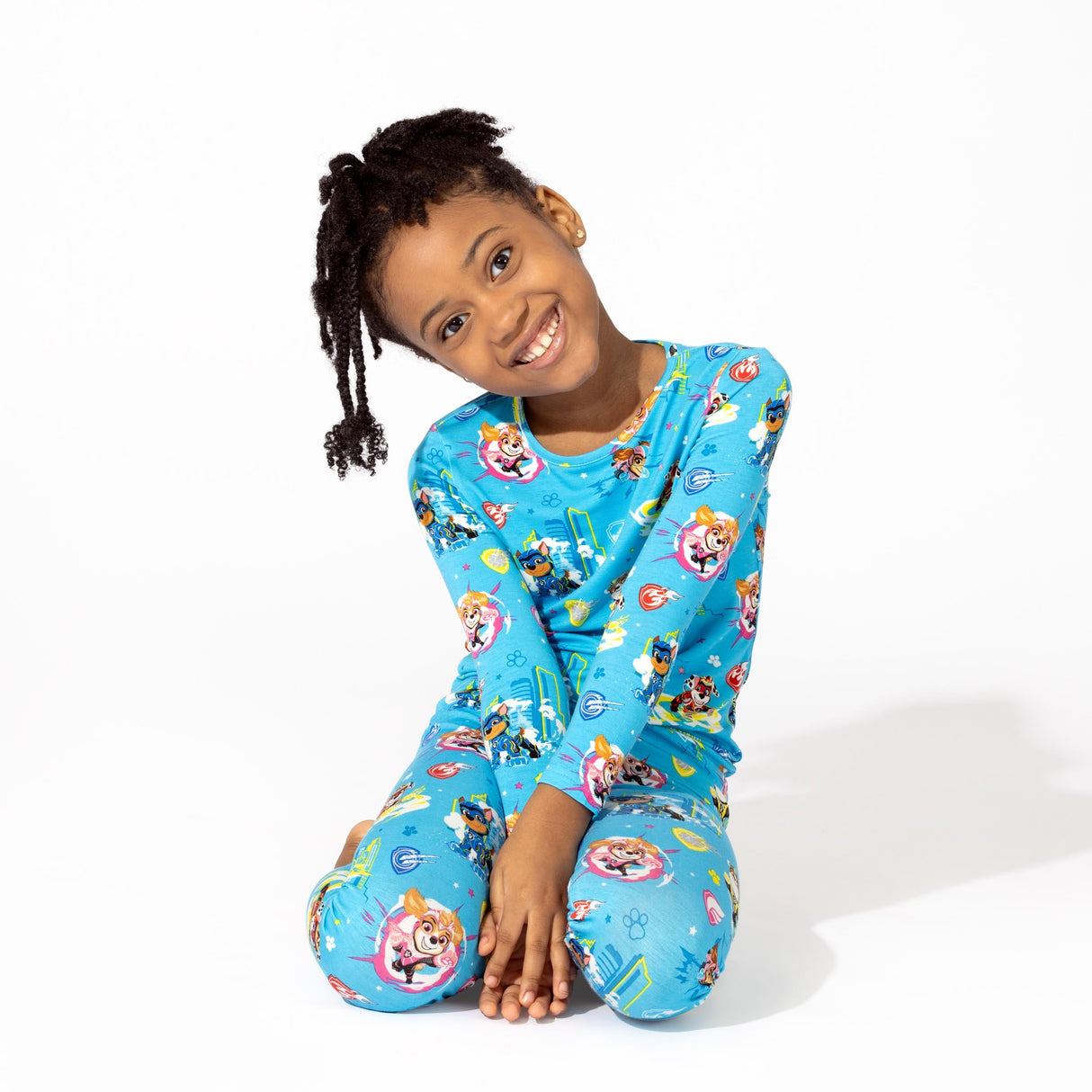 PAW Patrol: The Mighty Movie - Mighty Pups Bamboo Kids Pajamas - HoneyBug