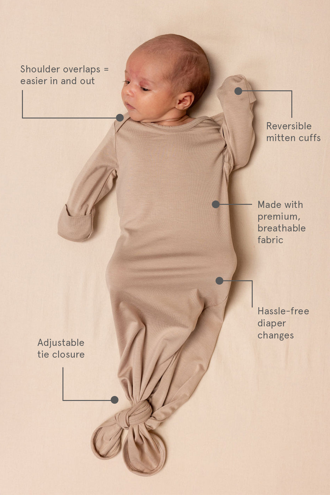 Galah - CloudBlend™ Sleep Gown - HoneyBug