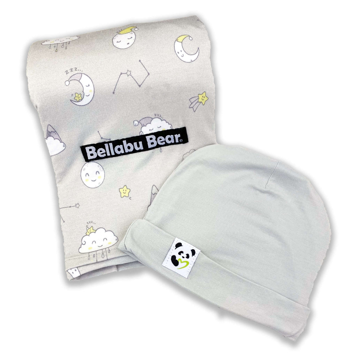 Bamboo Swaddle & Beanie Set - HoneyBug
