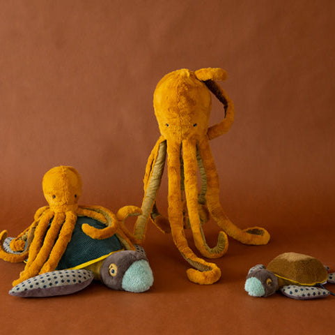 Octopus Plush (large) - Stuffed Toy - Moulin Roty
