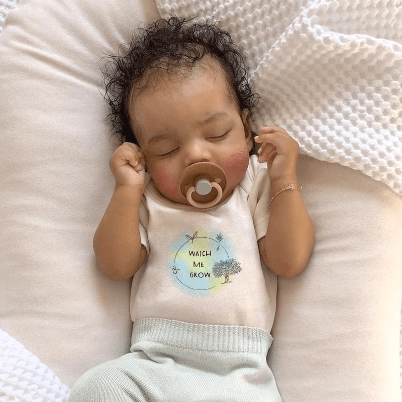 graphic bodysuit | watch me grow - HoneyBug