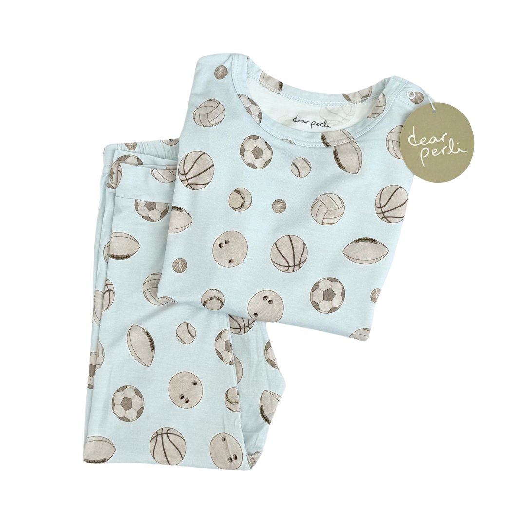 Toddler Pajama Set - Baby Ballers - HoneyBug