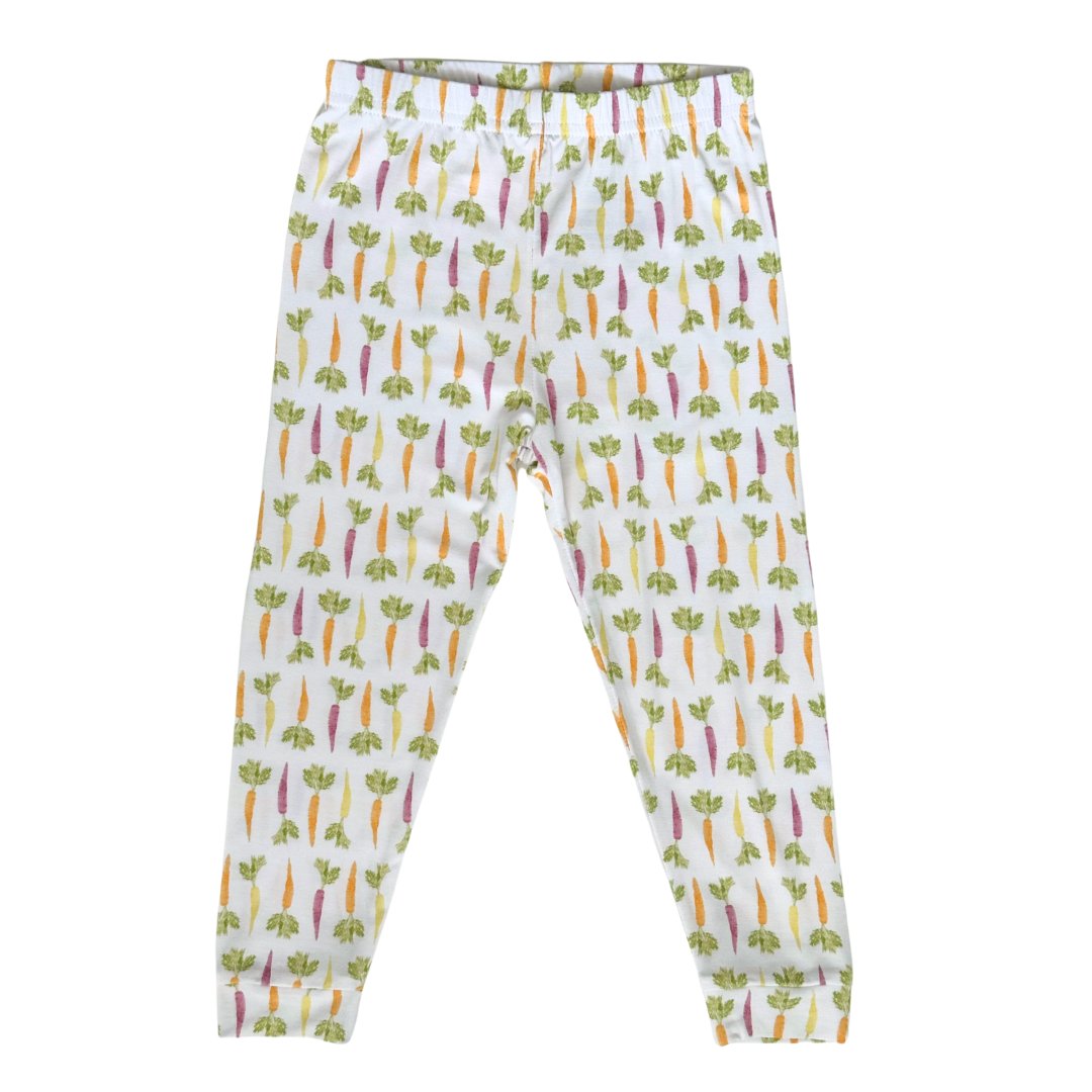 Toddler Pajama Set - Colorful Carrots - HoneyBug