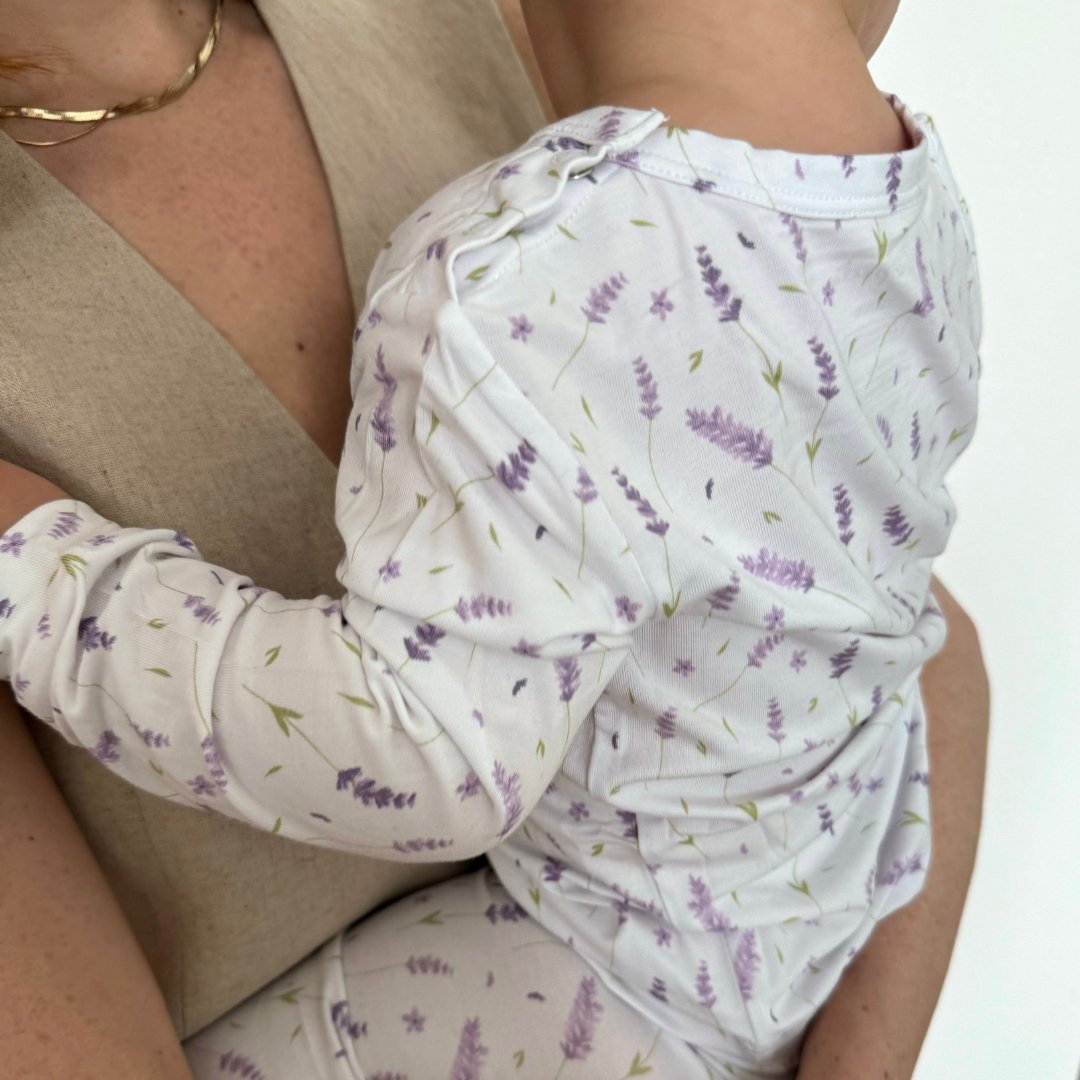 Toddler Pajama Set - French Lavender - HoneyBug