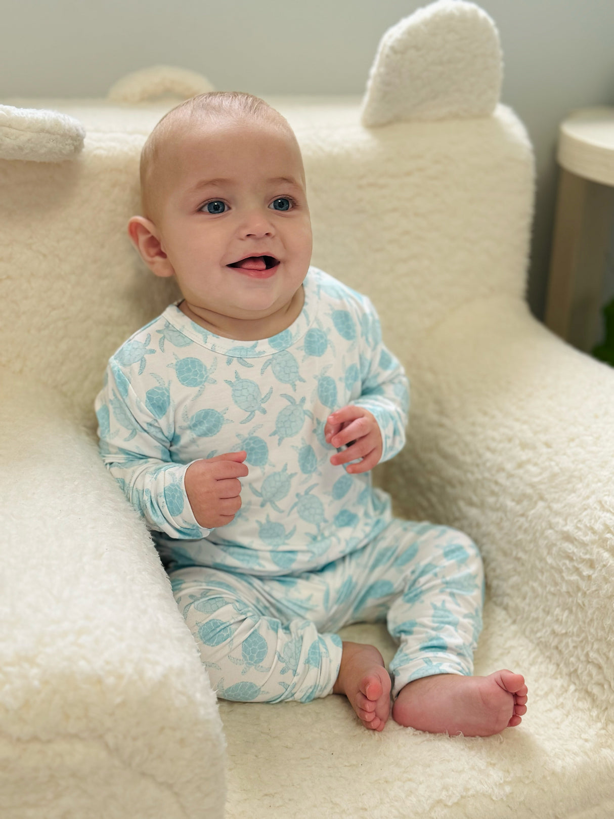 Toddler Pajama Set - Turtley Awesome - HoneyBug