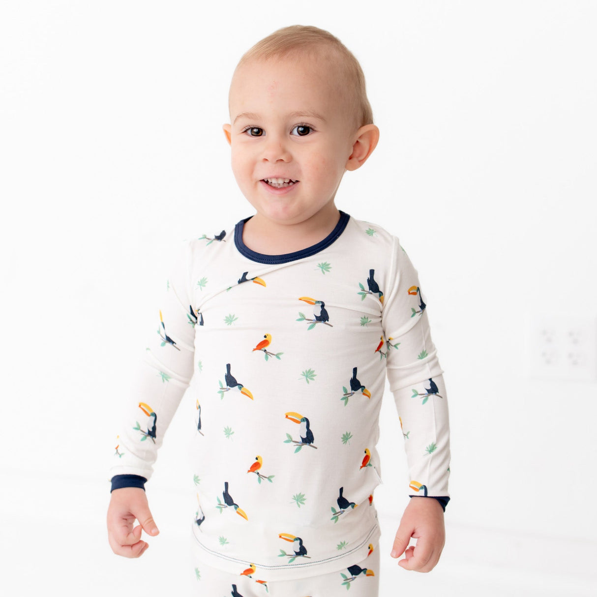 Toucan Pajama Set - HoneyBug