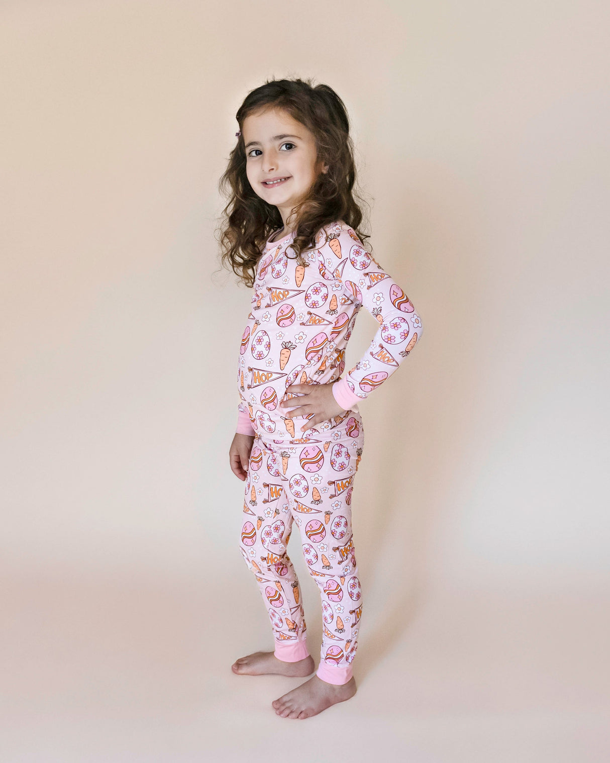 Bamboo Two Piece Set | Easter Hop - HoneyBug