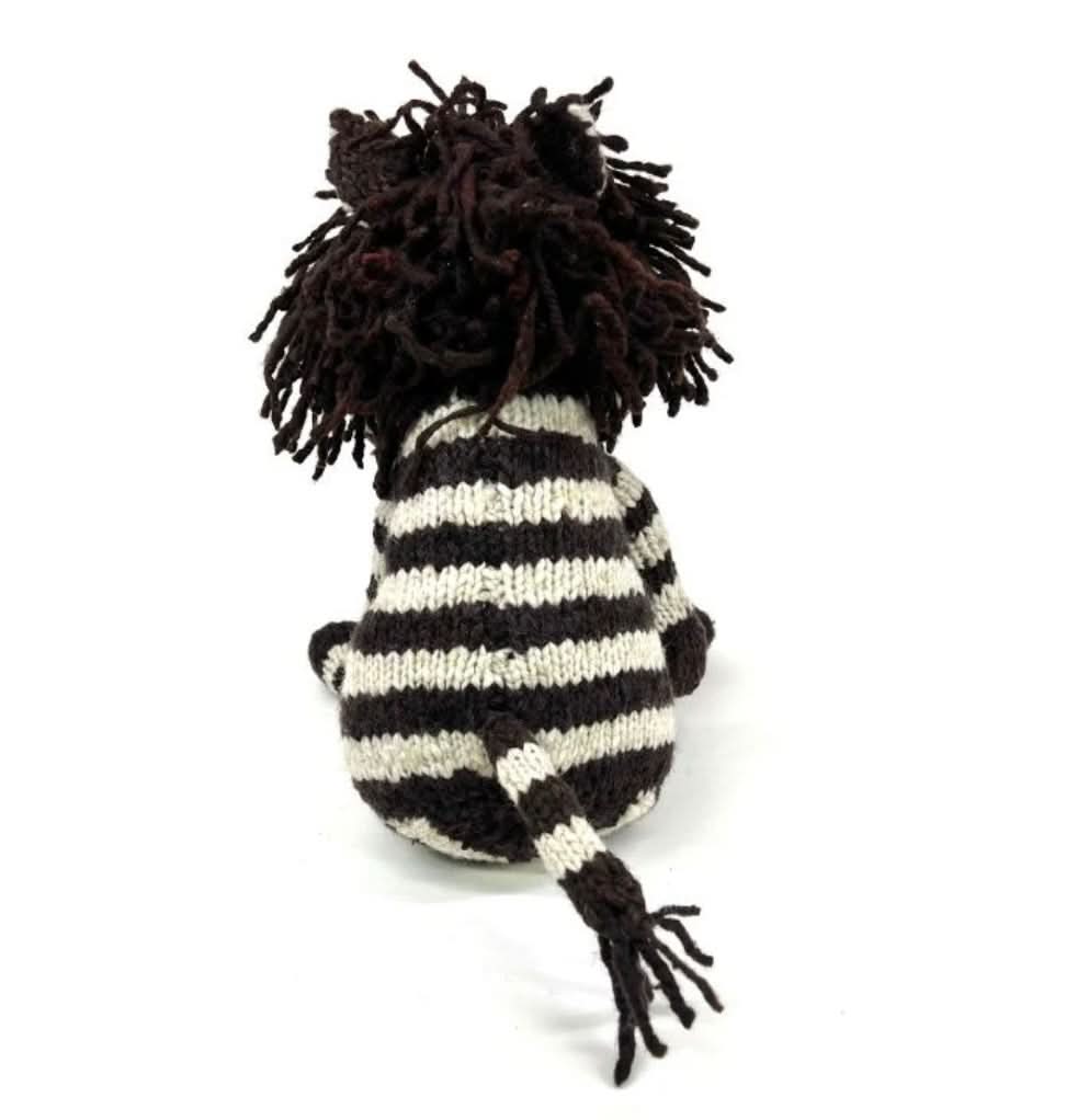 Wool Knit Buddy | Zachary the Zebra - HoneyBug
