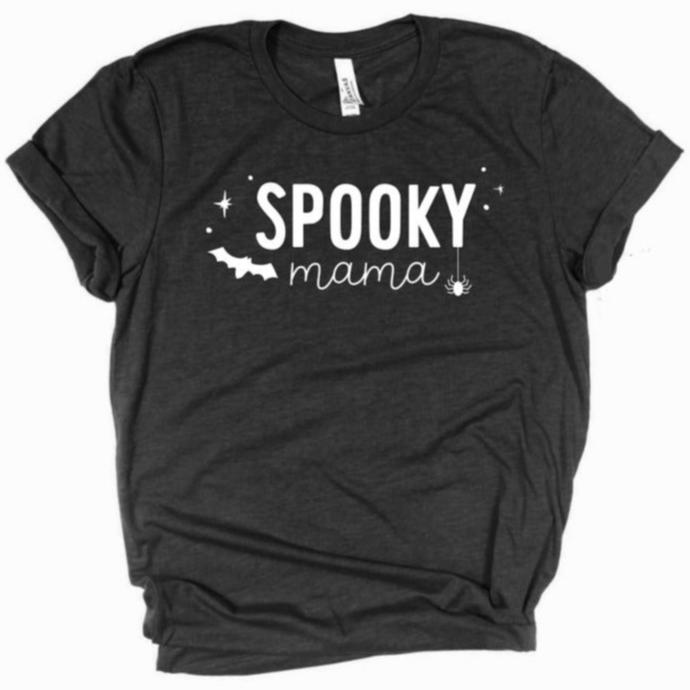 Spooky Mama T-Shirt - Black - HoneyBug