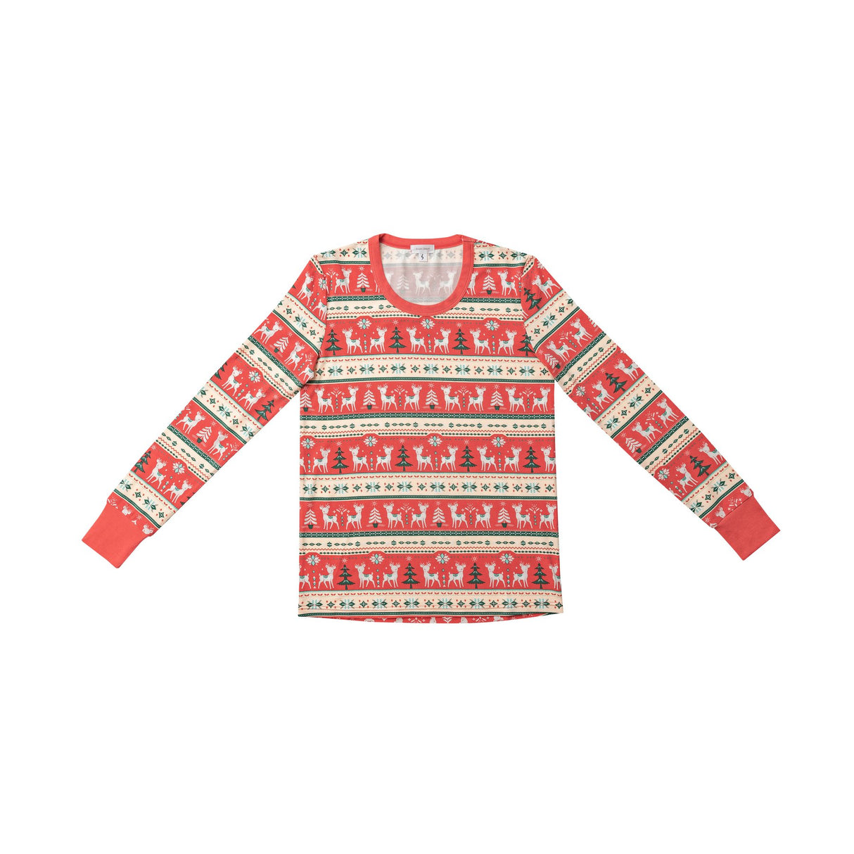 Adult Pajamas - Vintage Deer Fair Isle - HoneyBug