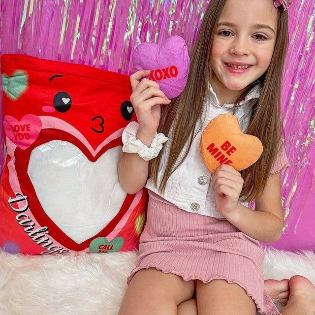 Mini Plushies - Darling Hearts - HoneyBug
