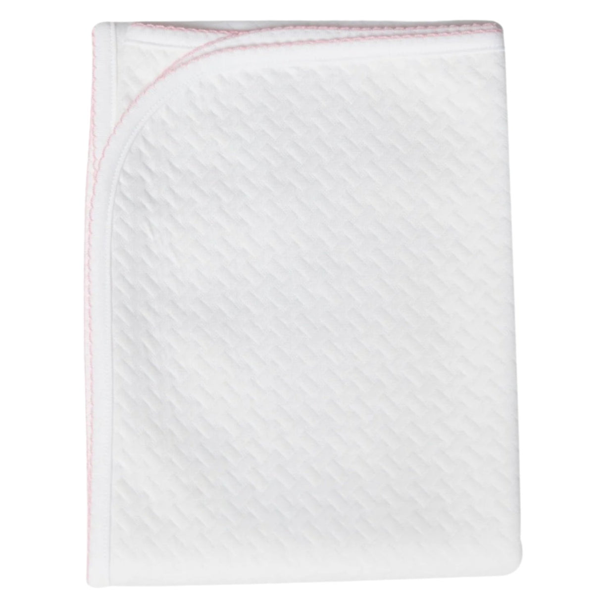 Basket Weave Baby Blanket - HoneyBug