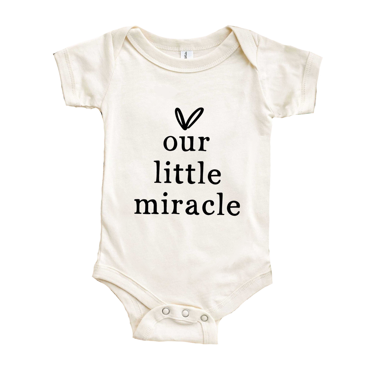 Our Little Miracle Baby Onesie - HoneyBug