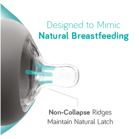 Flexy Silicone Baby Bottle - 5oz & 9oz - HoneyBug