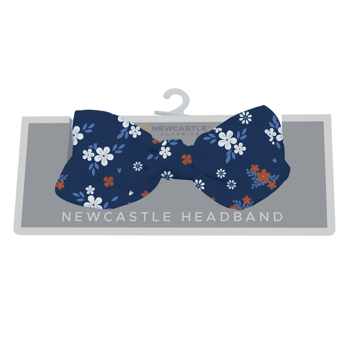 Serenity Floral Bamboo Baby Headband - HoneyBug